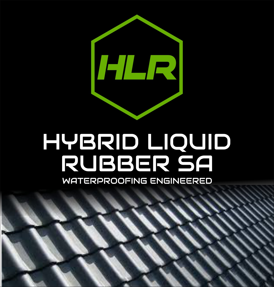 roof tiles sealed with rubber